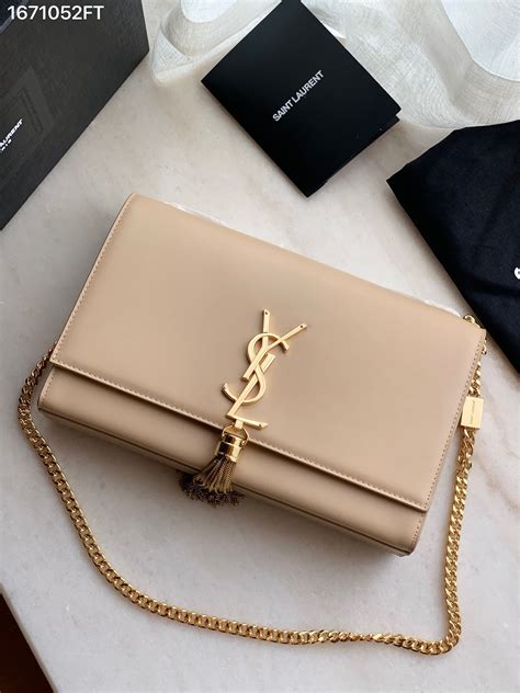 ysl uptown pouch with chain|ysl uptown pouch dark beige.